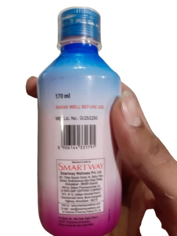 SMARTWAY WELLNESS PVT.LTD Aciwave Syrup 170 Ml (Pack Of 1)