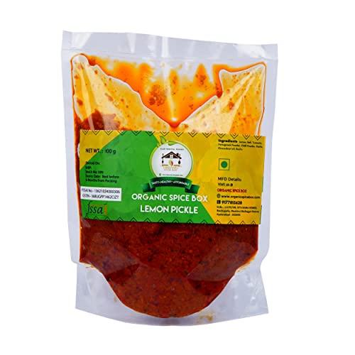 OSB Organic Spice Box Home Made Lemon Pickle Without Preservatives 500 Grams