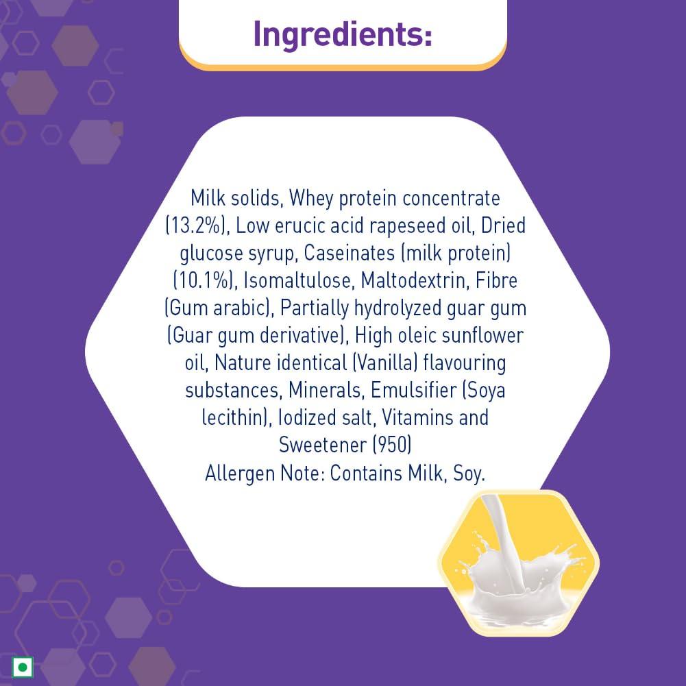 RESOURCE Nestl Resource Diabetic, Adult Nutrition for Diabetic Patients, Low GI Formula, Vanilla Flavoured Protein Powder, 400g Pet Jar