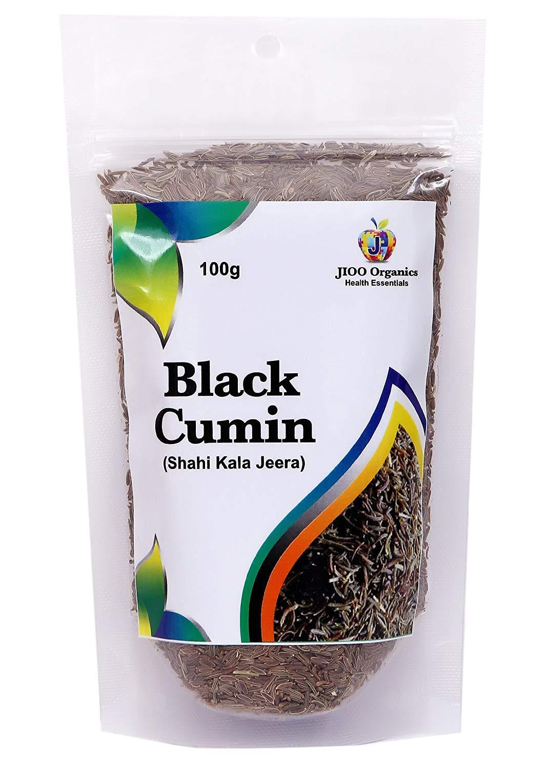 Jioo Organics Jioo Organics Black Cumin | Shahi Jeera | Kala Jeera | Bunium Bulbocastanum | Pack of 1 | 100 Grams
