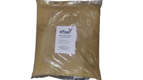 Efficacy Efficacy Bentonite Clay Powder Earthing Grade Compound Yellow Pack of-5