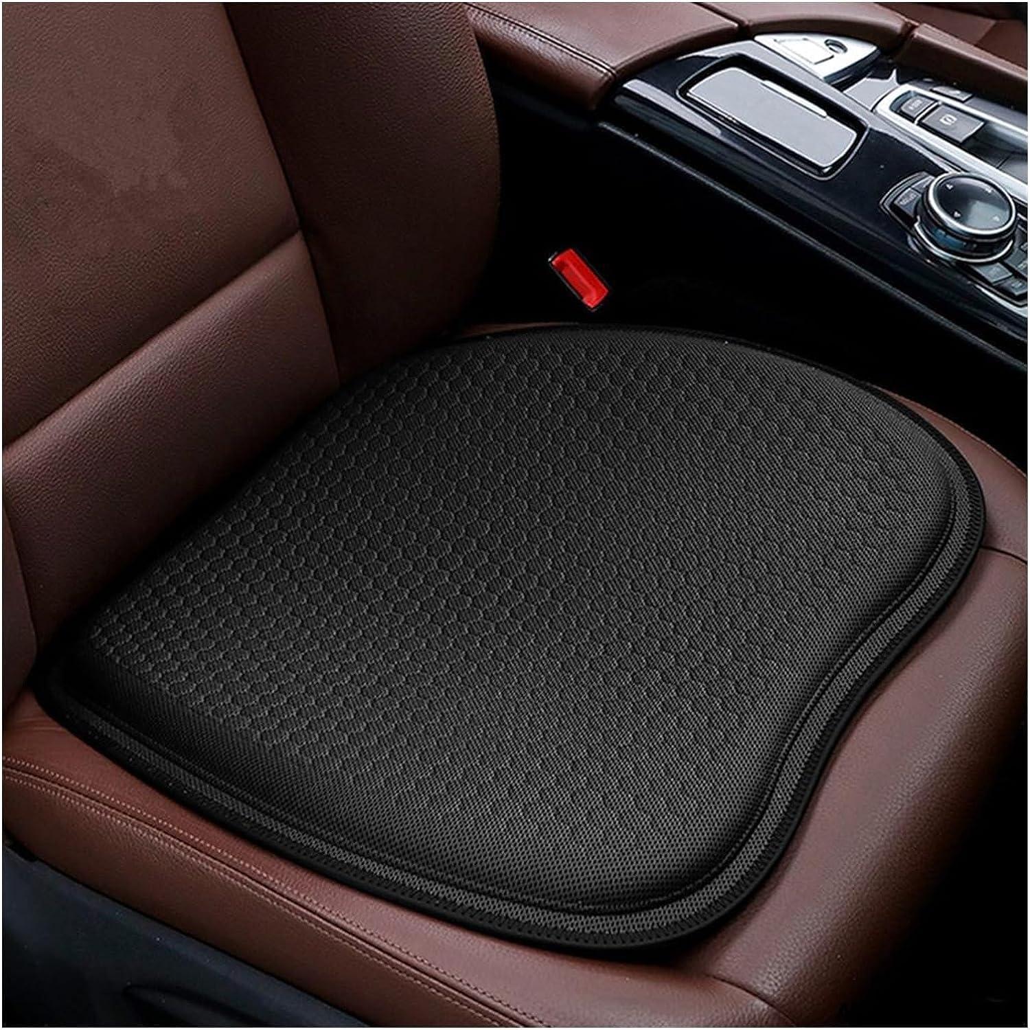 Glaceon Glaceon Car Heightening Front Seat Cushion for Short People Driving,Hip(Coccyx/Tailbone) and Lower Back Pain Relief Butt Pillows,for Truck,Office Chair,Wheelchair (Black)