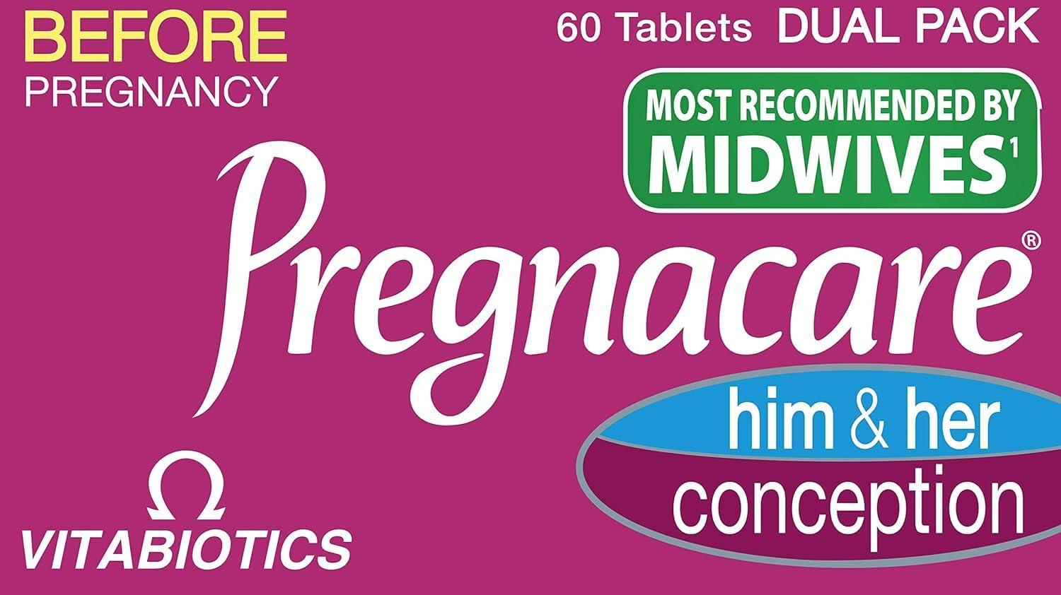Pregnacare Pregnacare Him & Her Conception Nutritional Tablets, 60 Count