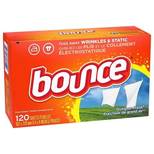 Bounce Bounce Outdoor Fresh Fabric Softener Sheets, 120 Count