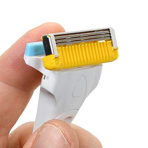 SCHICK Schick Hydro Skin Comfort Stubble Eraser Razor & 2 Refills, 1Count