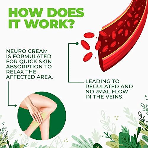 Herb & Hill Herb & Hill Neuro Cream | Ayurvedic cream for Better Circulation in Hands & Legs | Hand & Leg Massage Cream - 50 Gms.