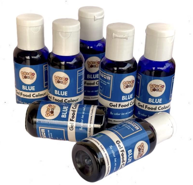 CHOCO ROOST Chocoroost Edible Gel Food Color For Icing and Cake Decoration | Blue 45 ml