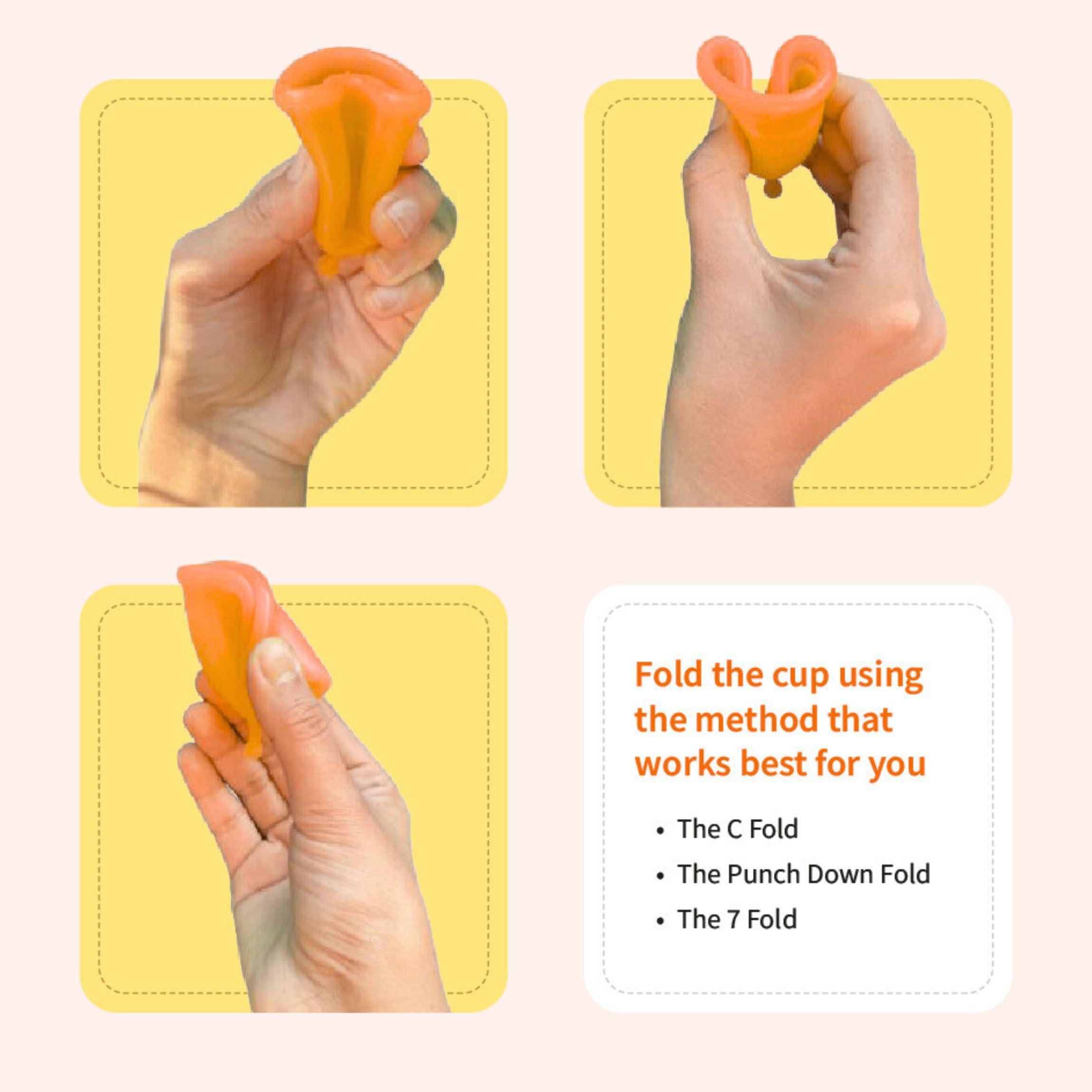 icare iCare Reusable Menstrual Cup for Women with Pouch, odour and Rash Free, No Leakage, Protection up to 12 Hours (Small, Transparent)