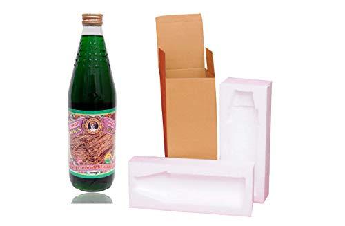 KAPOOR JI KAPOOR JI Khus Syrup Sharbat Instant Refreshing Drink For Summer Drink Thandai (Mix with Water or Soda) - 750ml