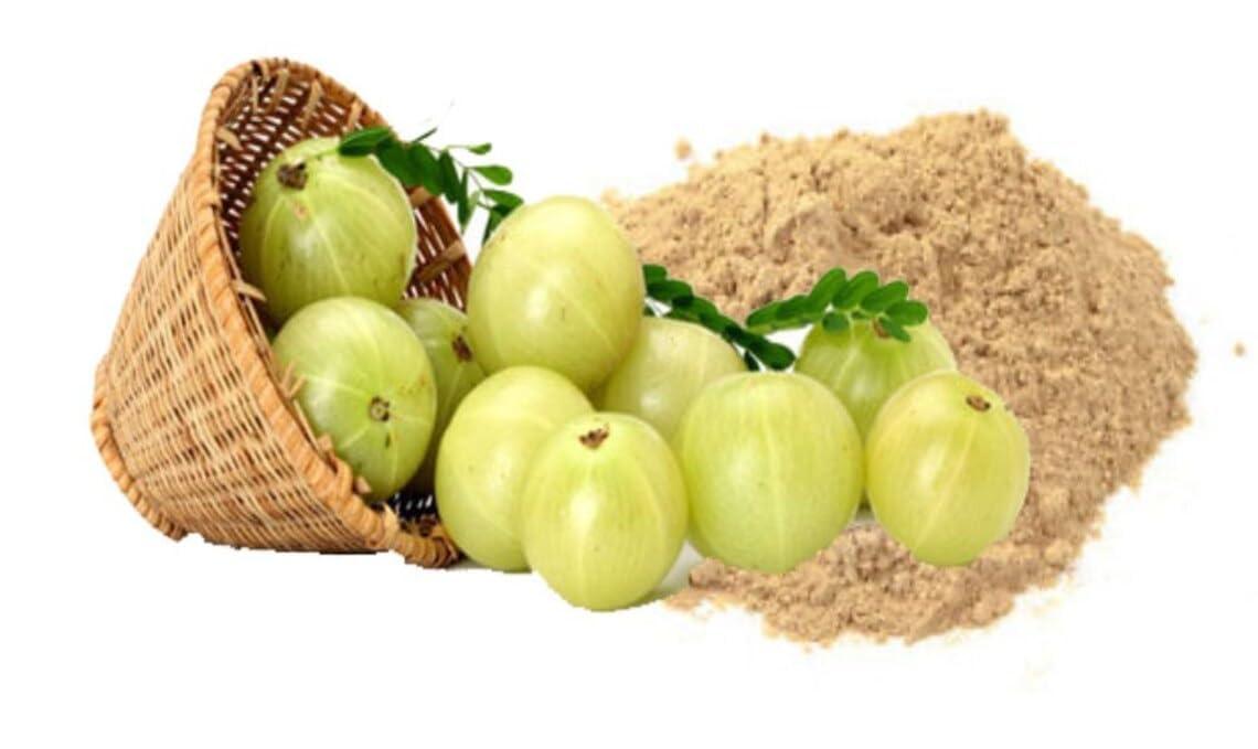 Veganic Veganic Amla Powder | Natural Indian Gooseberry Powder | Avla Fruit Powder | Nellikai | Aawla | Aamla, Amloki, Usirikaya, (1800)