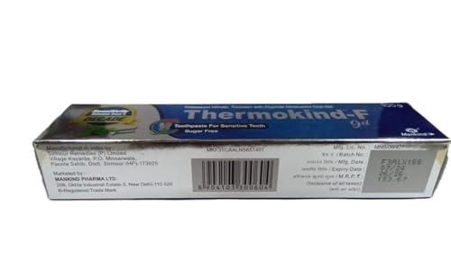 Mankind Pharma Thermokind-F Gel Oral Care Toothpaste - 100 gm, Pack Of 2