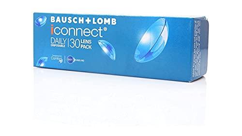 Bausch & Lomb Bausch & Lomb Iconnect Daily disposable Contact lens - 30 Lens Pack (-3.00)