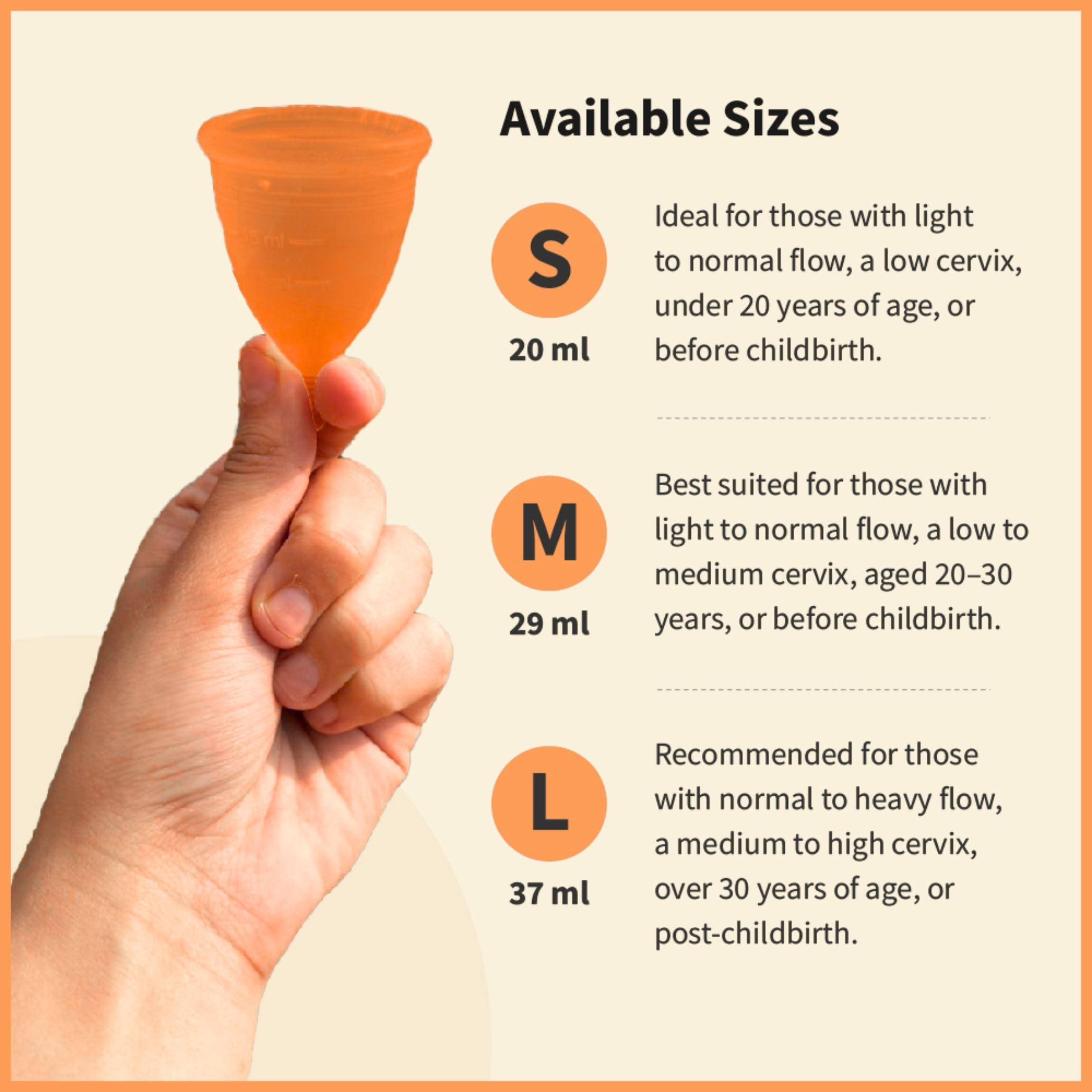 icare iCare Reusable Menstrual Cup for Women with Pouch, odour and Rash Free, No Leakage, Protection up to 12 Hours (Small, Transparent)