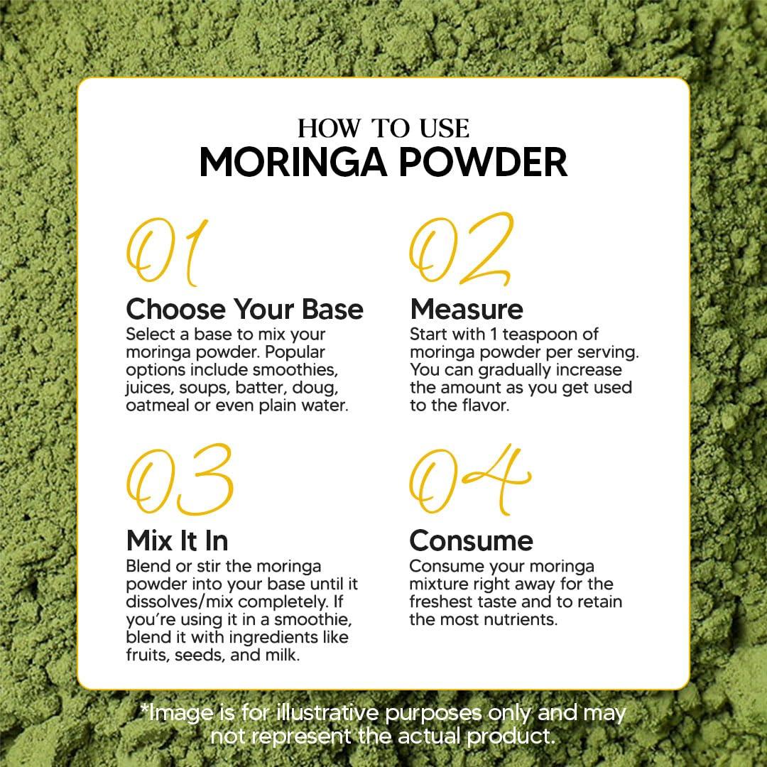 Maigreens Moringa Powder 150 Gm | Drumstick Leaf Powder | Natural Multi-vitamin | Anti-Oxidant | Good for Hair & Skin | Protein Rich