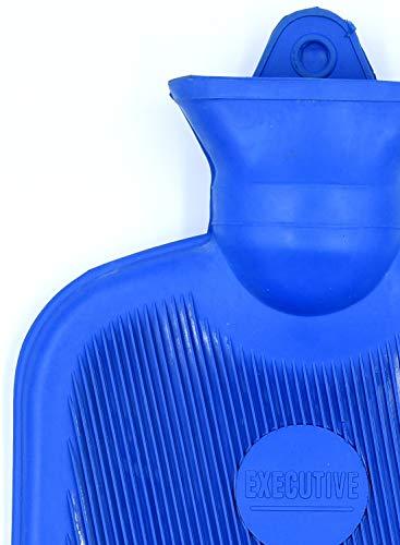 BCARE BCARE Bpa Free Rubber Hot Water Bags For Pain Relief Non-Electrical Heating Gel Pad Hot Air Bag For Joint Shoulder Pain Heat Pack, Set of 1 (Blue)