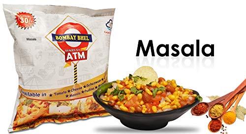 Gagan Enterprise Gagan Enterprise Desi Tortillas, Tera Mera-100g & Bhel Masala Flavor-125g,Roasted Diet Snack, Zero Trans Fat Khakhra, Puffed Rice Snack, No Cholesterol, Multigrain Chips, Pack of 2(one of Each)