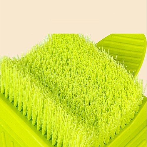 ORICAL SALES ORICAL SALES Foot Scrubber Brush/Exfoliating Feet Cleaner Massager with Hanging Hooks (Multicolour)