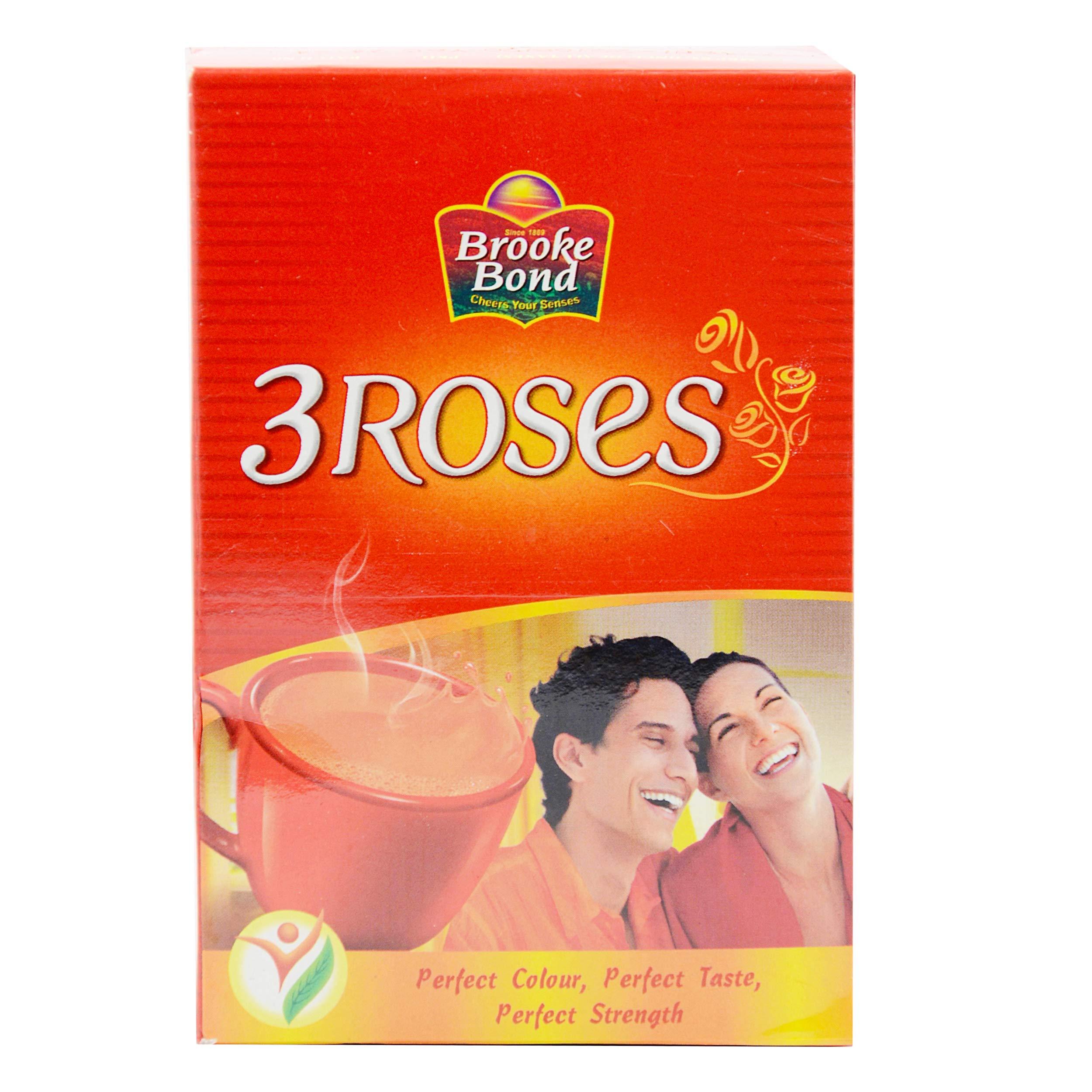 Brooke Bond Brooke Bond 3 Roses Tea, 245Gram - Assam, Loose Leaves