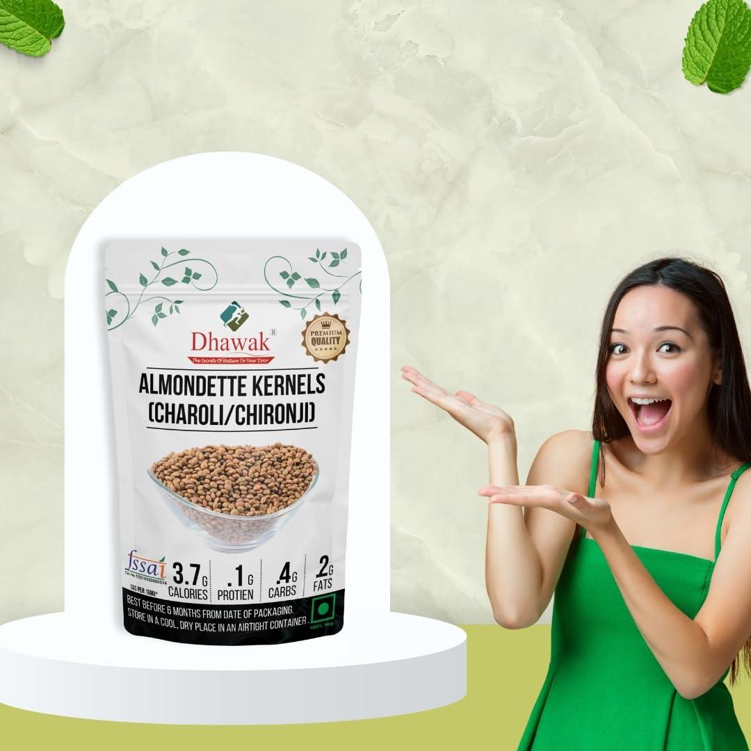 DHAWAK Dhawak Almondette Kernels (Charoli or Chironji) - 200 GMS.