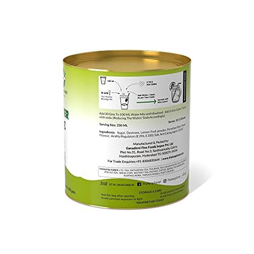 The Tea Planet The Tea Planet Elder flower Lemonade Premix to be added with Water/Soda/Ice Cubes - 800 gm