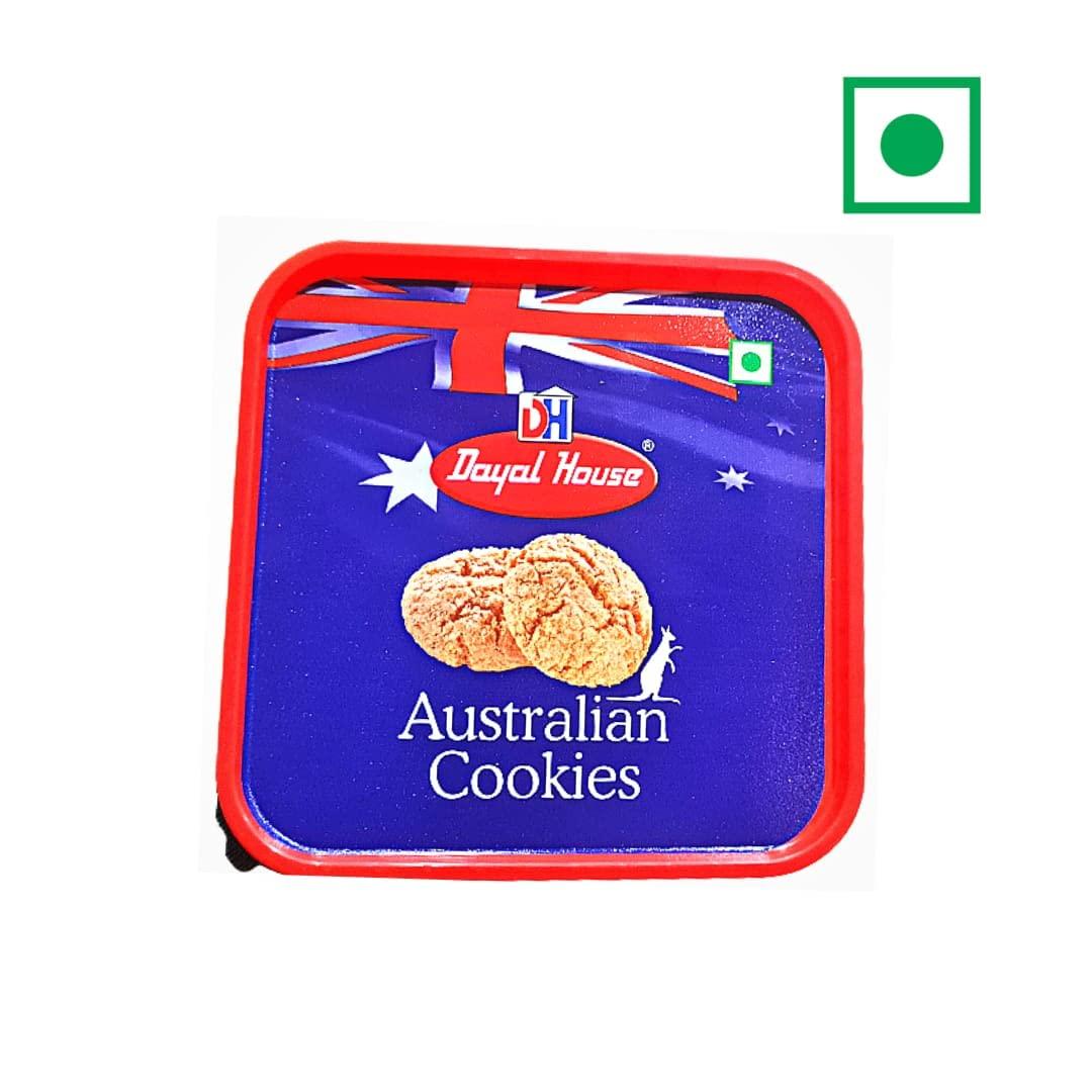 Dayal House Dayal House Premium Biscuits Combo of Desi Cow Ghee Atta, Australian, and dry fruites Cookies set With Extra Richness of Butter - Pack of 3 Cookies