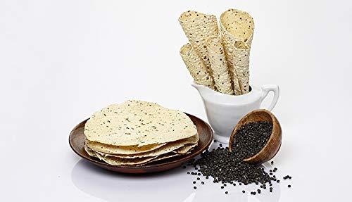 MARWAR Marwar Urad Daal Punjabi Papad (Handmade, High Spicy & Rajasthani Flavor) 400g Zipper