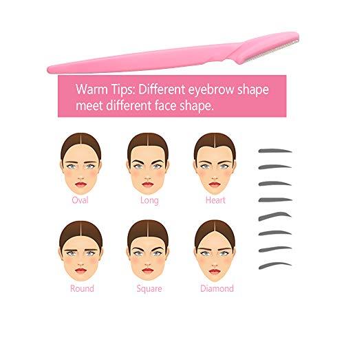 Amariver Eyebrow Razors for Women, Eyebrow Facial Razor for Women, Razor Bulk, 33 Pack Eyebrow Facial Razor Trimmer for Women