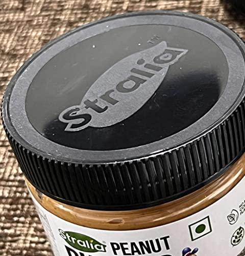 STRALIA STRALIA Classic Smooth Peanut Butter | Made by the Best Peanut Butter Expert | Never Dry Never Oily and Silky | Loaded with Plant Based Protein & Nutrition. (1 KG)