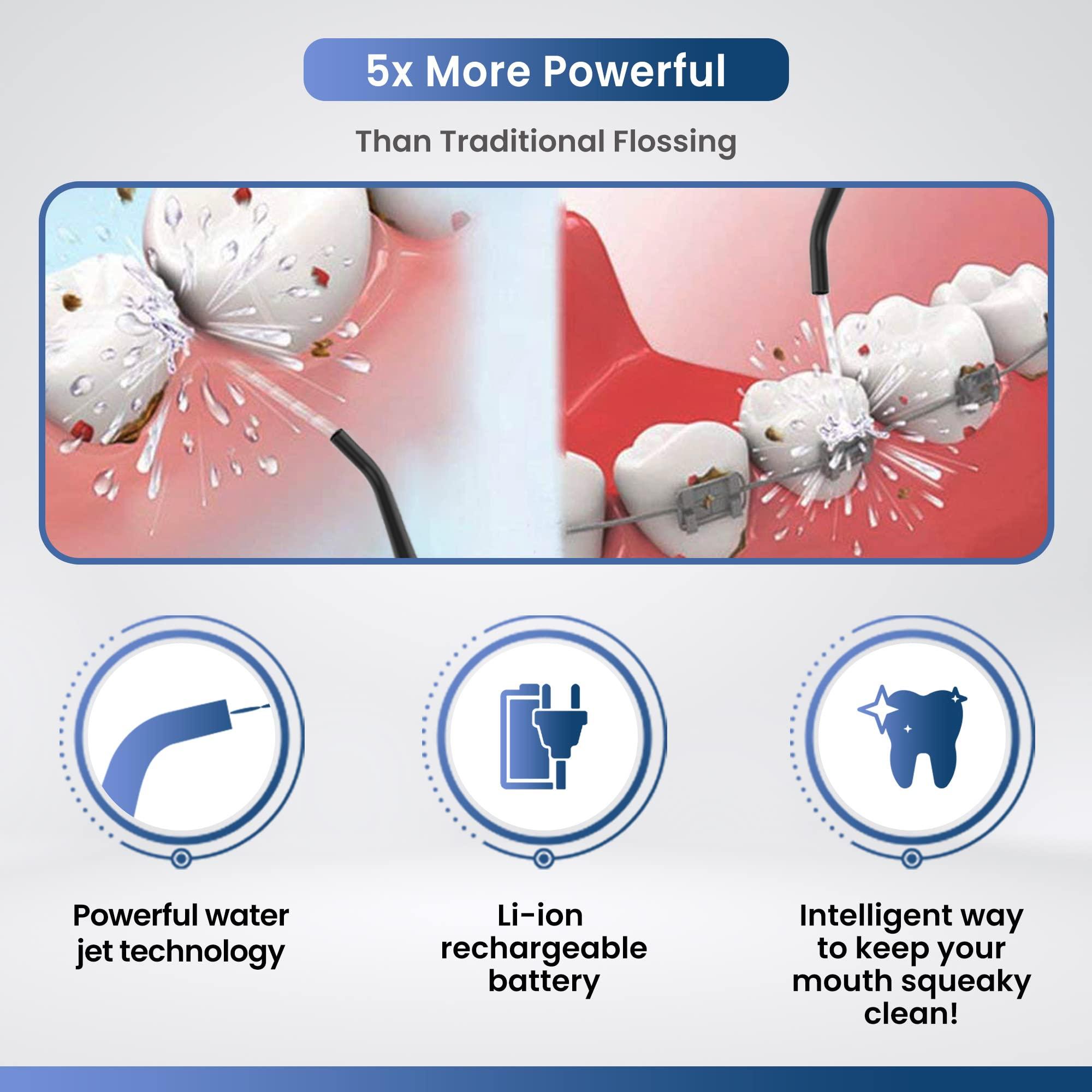 Dr Trust Dr Trust Electric Power Portable Professional Dental device for Teeth cleaner Oral Irrigator braces for kids and adults