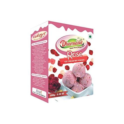 Dharmasut 2 Vanilla + 2 Rose Instant Ice Cream Mix Powder | Combo of 4 | 400gm