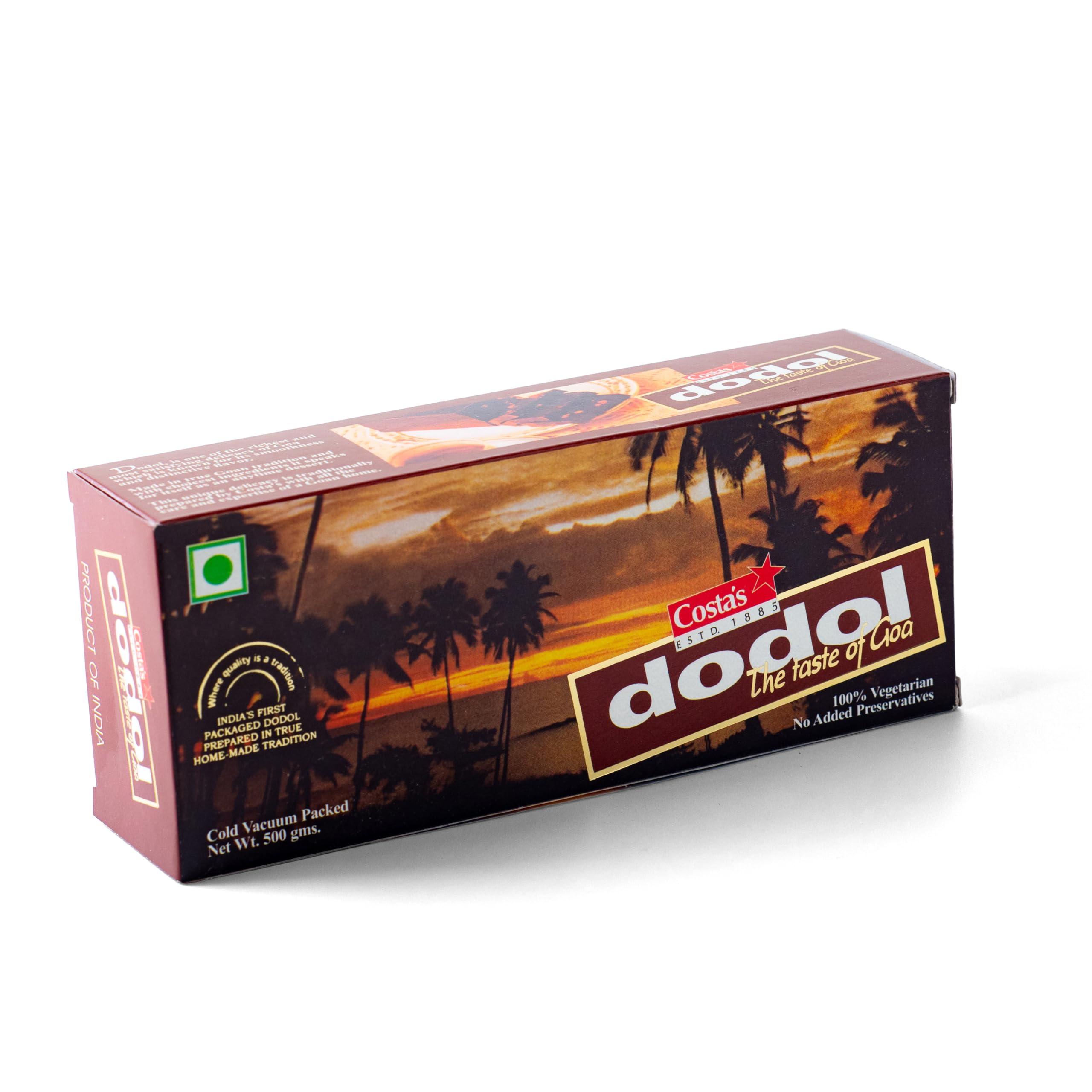 Costa's Costa\'s Bebinca 500Gram & Dodol 500Gram Combo Pack Traditional Goan Delicacy