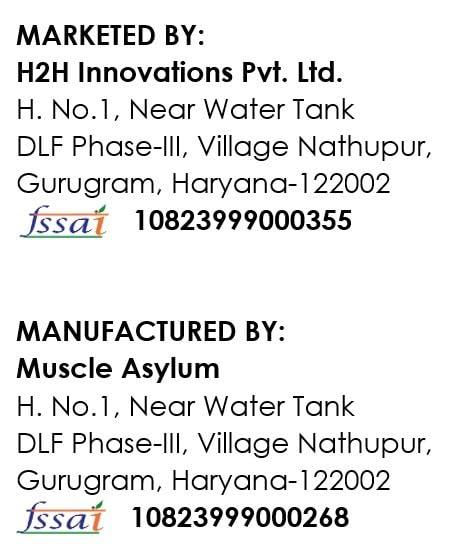 Muscle Asylum Muscle Asylum F9 Pre-Workout - 50 Servings, 400gm (Orange Flavor) | Boosts Energy & Endurance | Improves Focus