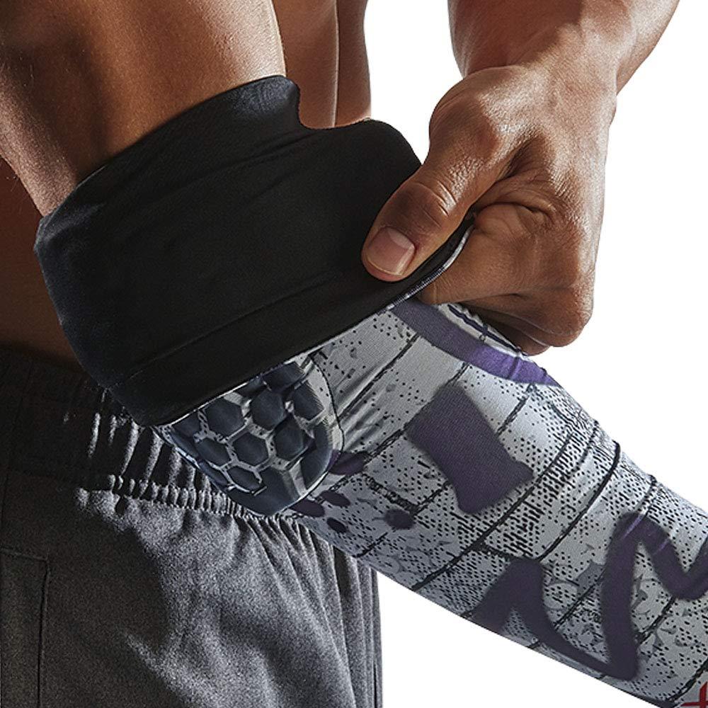 Mcdavid McDavid HEX Shooter Arm Sleeve Reversible Print - Black/Brick GRAF