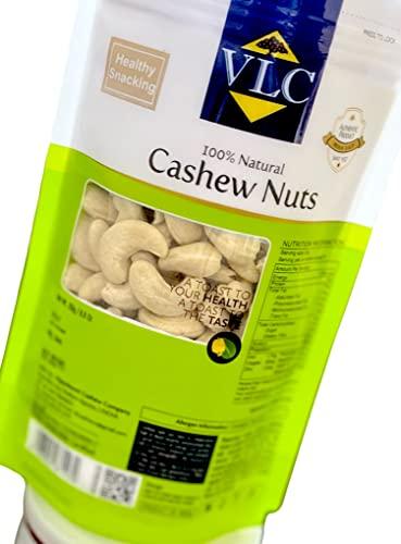 VLC Natural Unroasted Premium Large Size Cashews W240 Grade 250gms