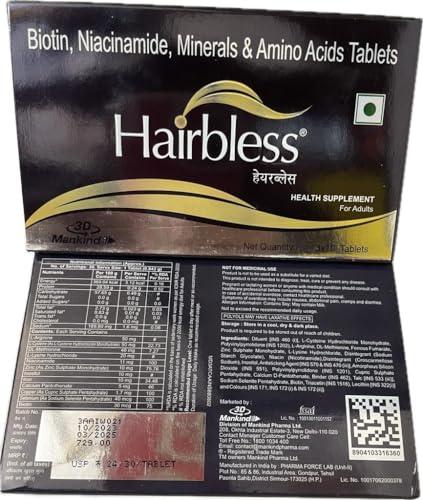Generic HAIR BLESS TABLET PACK OF 2