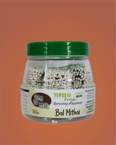 Miho Fresh Mihofresh Uttarakhand Famous Bal Mithai| Famous Indian Sweets Box | Uttarakhand Sweet Made with Pure Desi Ghee,Khoya & Sugar Balls | (600G | Pack of 2 x 300Gm)