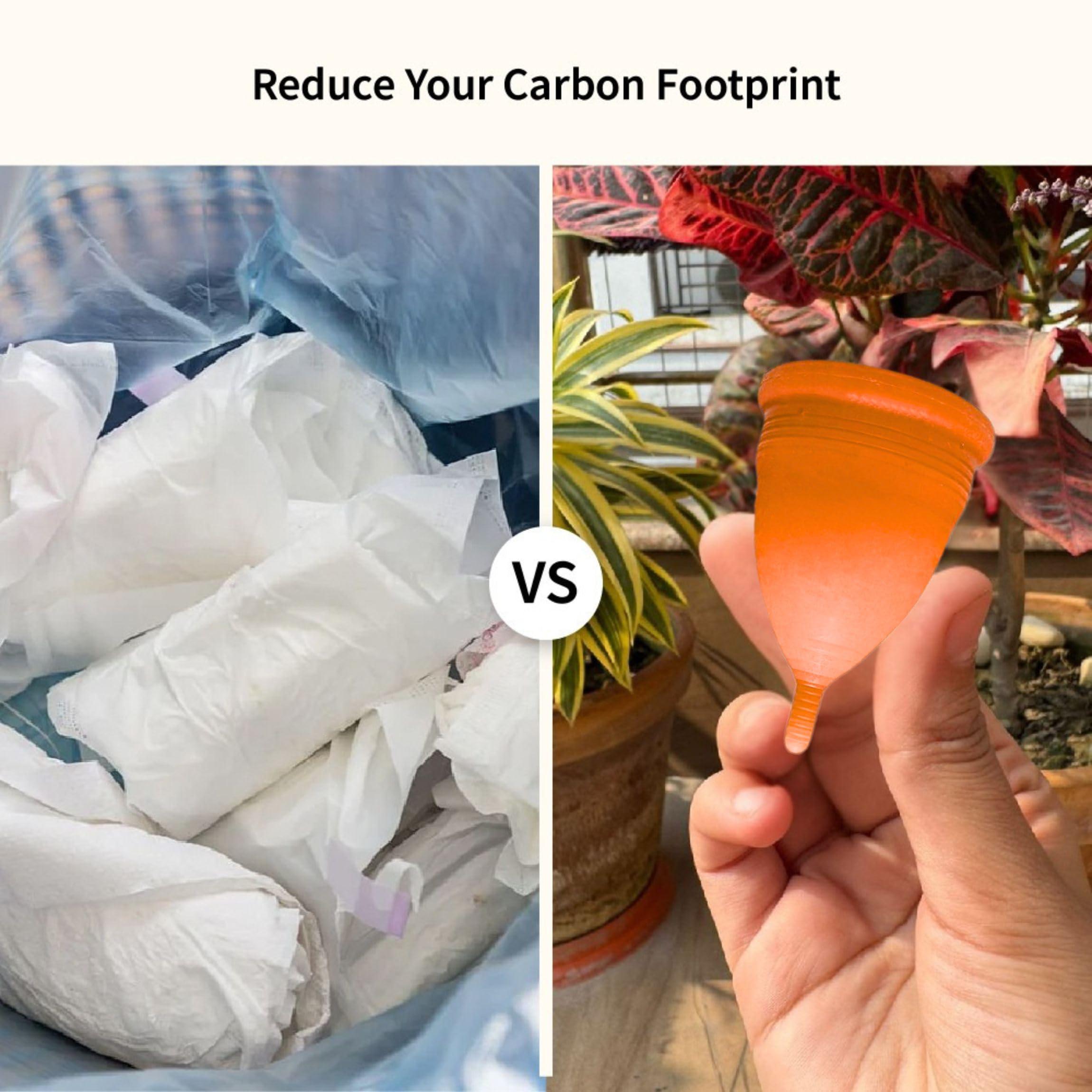 icare iCare Reusable Menstrual Cup for Women with Pouch, odour and Rash Free, No Leakage, Protection up to 12 Hours (Small, Transparent)