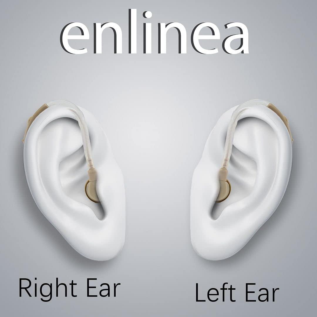 Enlinea Enlinea ENL-139 Behind-The-Ear (Bte) Hearing Aid Machine For Ear Old Age | Suitable For Mild To Moderate Hearing Loss (Pack of 1)
