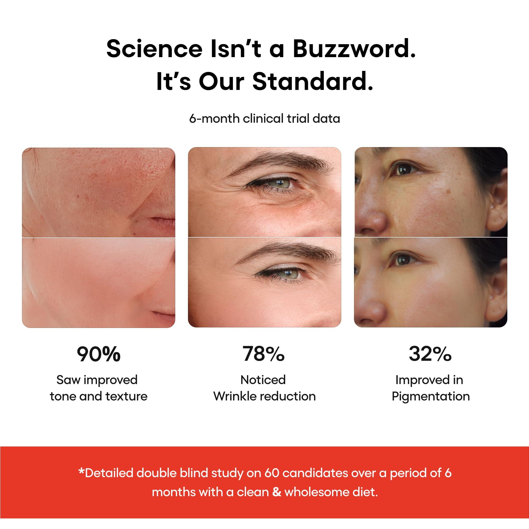 yourhappylife YourHappyLife Collagen Naked | Unflavored Marine Collagen Peptides with Vitamin C for Skin, Joints, Hair & Nails | Hydrolyzed for Fast Absorption | 10,000mg Collagen + 80mg Vitamin C | Pack of 2