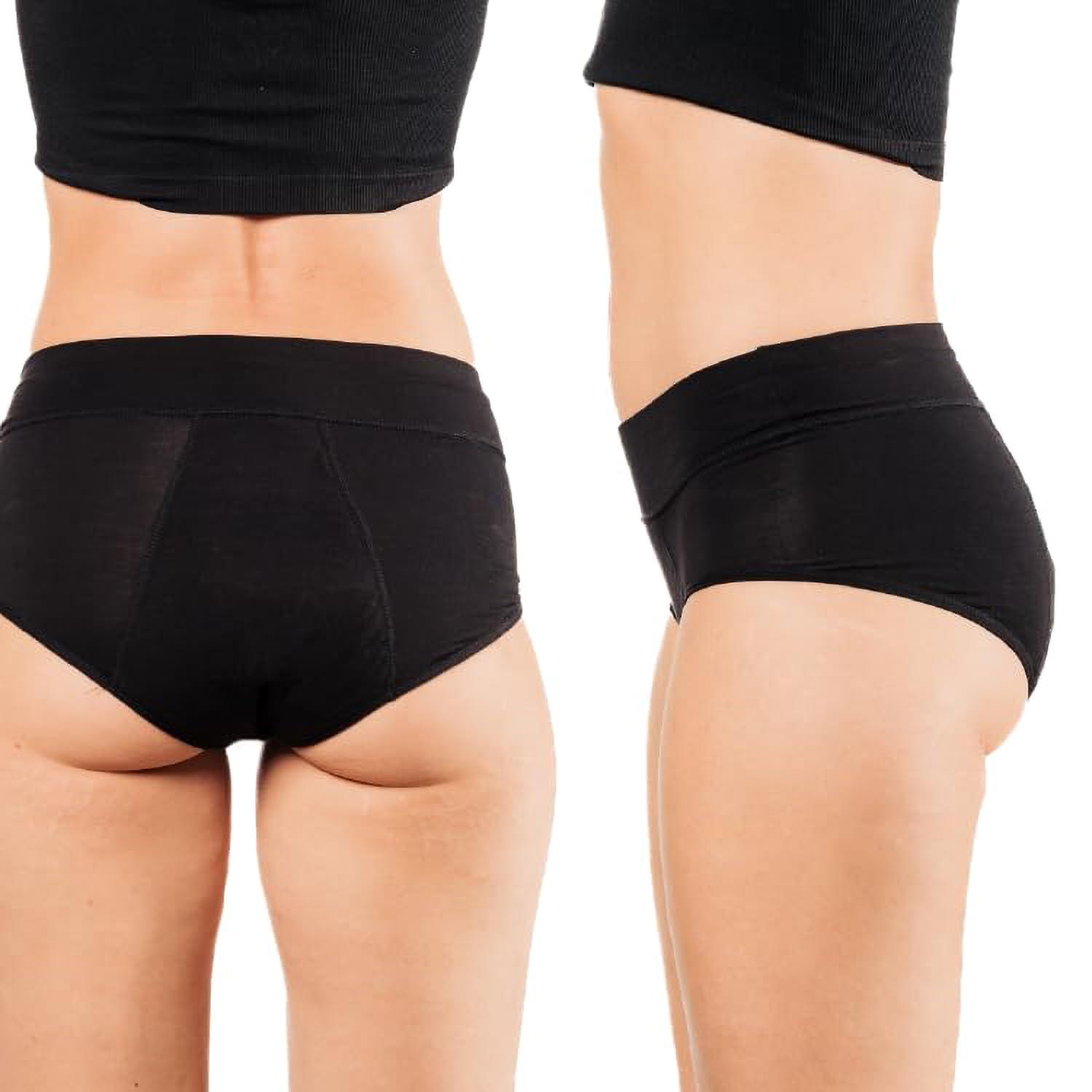 Bambody Bambody Absorbent Brief: Super Comfy Period Panties, 1pkbk, X-Small