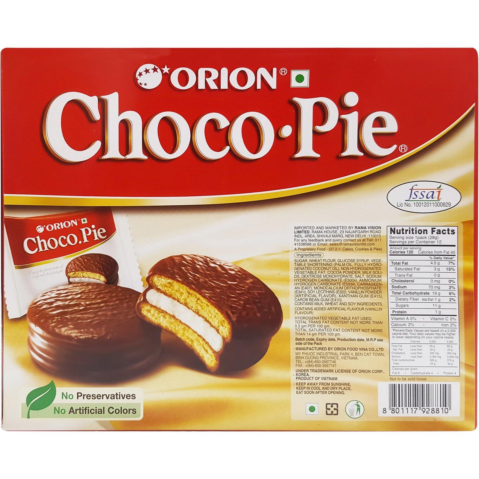 ORION Orion Choco Pie, 336g Carton