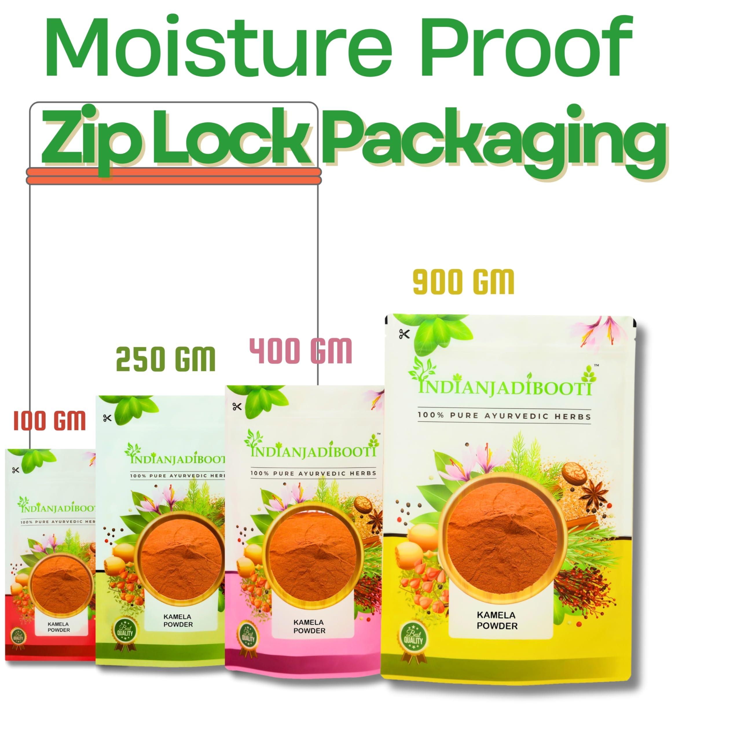 IndianJadiBooti IndianJadiBooti Kamila Powder - Kamela Powder - Camila Powder - Mallotus Philippinensis, 400 Grams