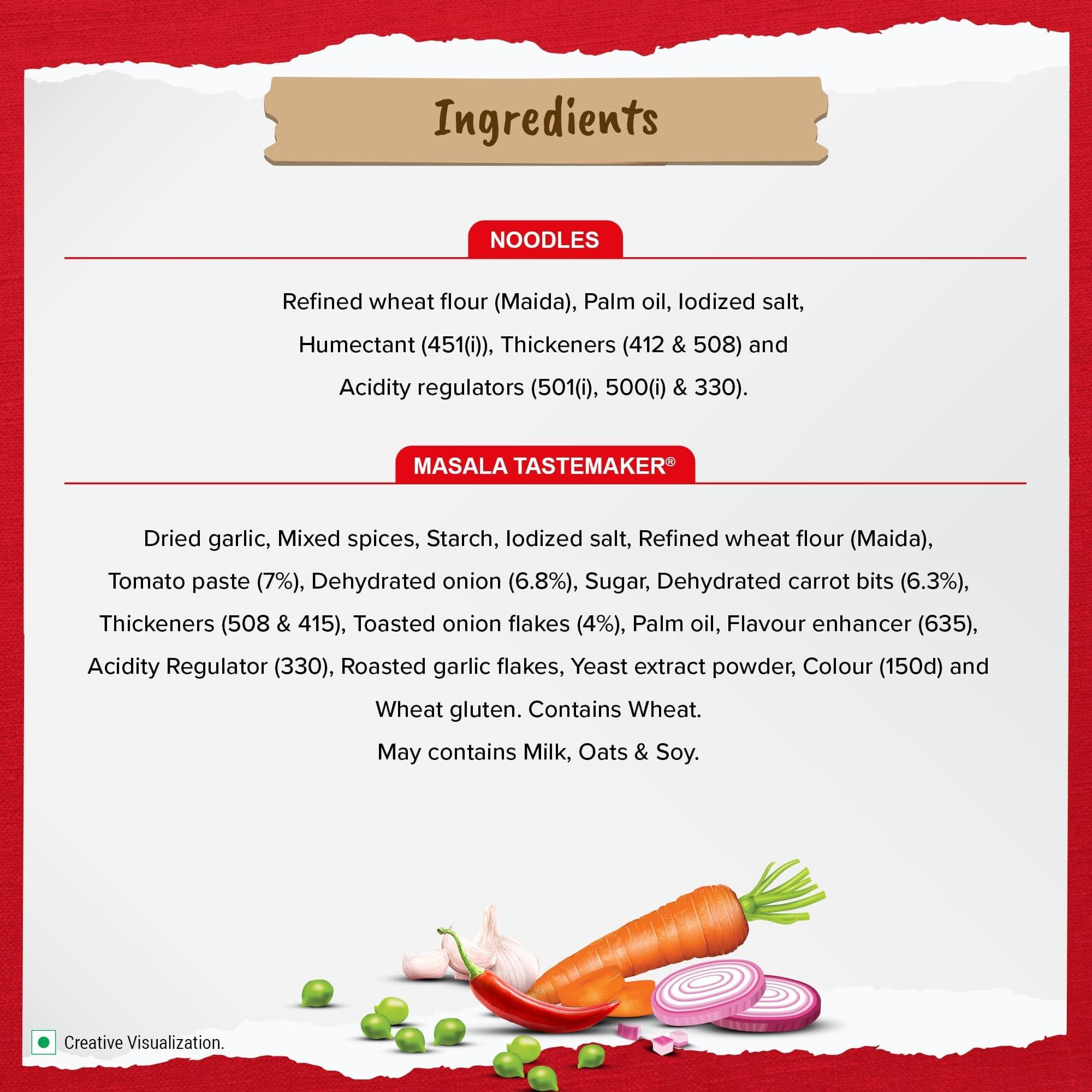 MAGGI MAGGI Instant Cuppa Noodles, Chilly Chow | Slurpy Saucy Taste With Extra Veggies, Vegetarian, 70 Gm