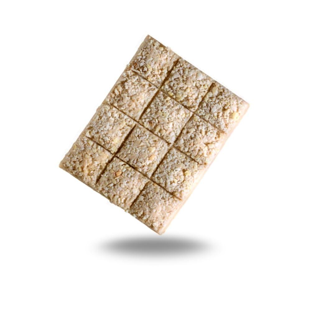 Nutritius Nutritius Mawa Malai Premium Soft Chikki 125g (Pack of 12) + 1 FREE Surprise Chikki (26g) | Dry fruits | Cashew | Peanut | No Preservative Colour or Flavours