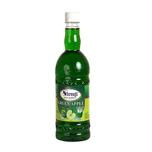 SHREEJI SHREEJI Green Apple Syrup Mix with Water for Making Juice Pet Bottle, 750