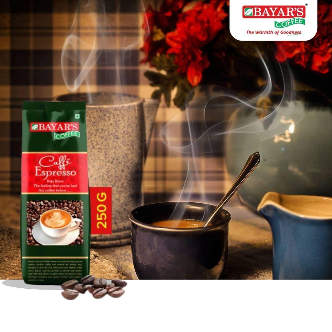 Bayars Coffee Bayar\'s Breakfast Blend Coffee Powder 250 g, 70% Arabica 30% Robusta, Freshly Roasted & Ground Coffee Powder