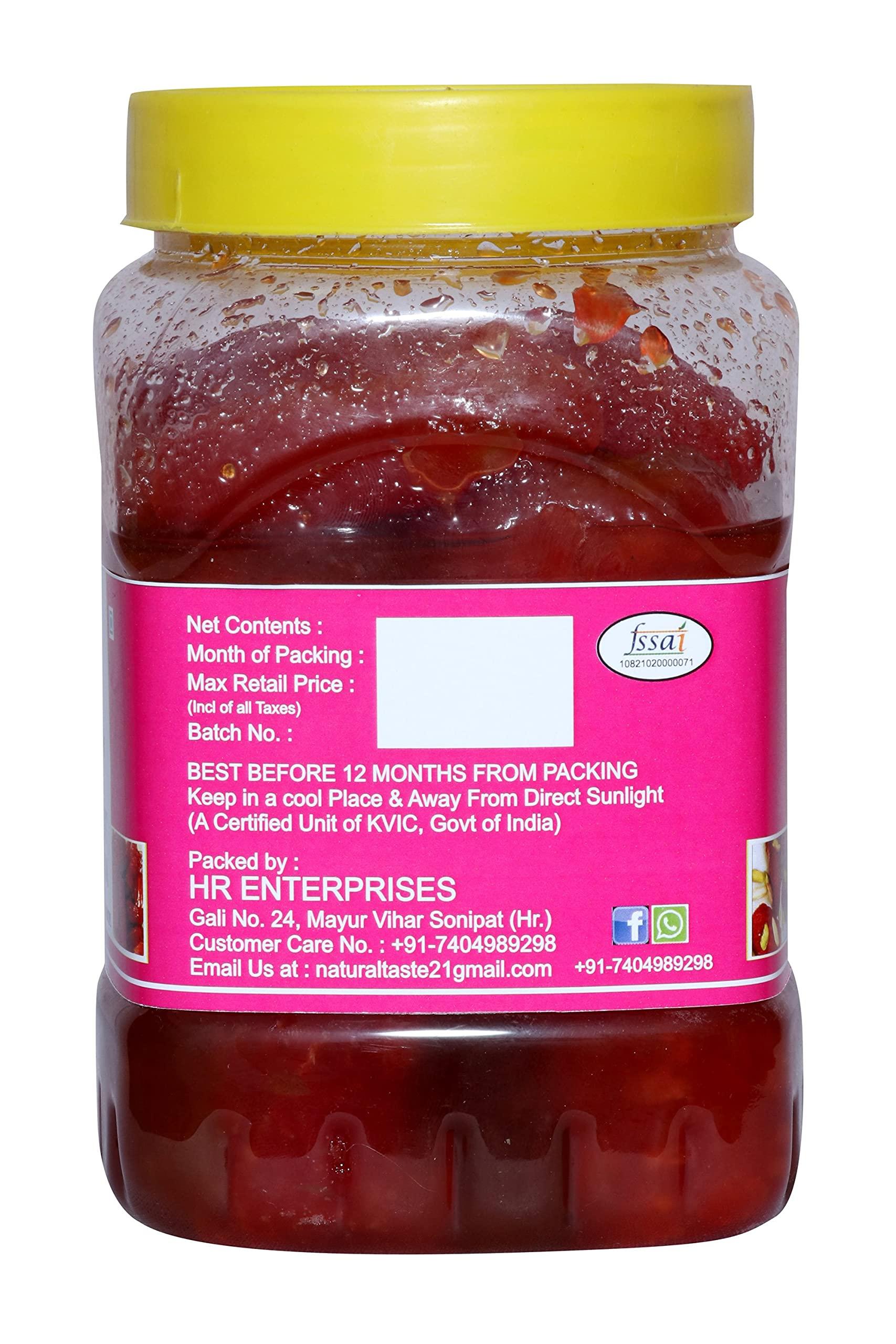 DAILY FOOD DAILY FOOD Homemade Organic Natural Carrot Murabba (800 Grams)