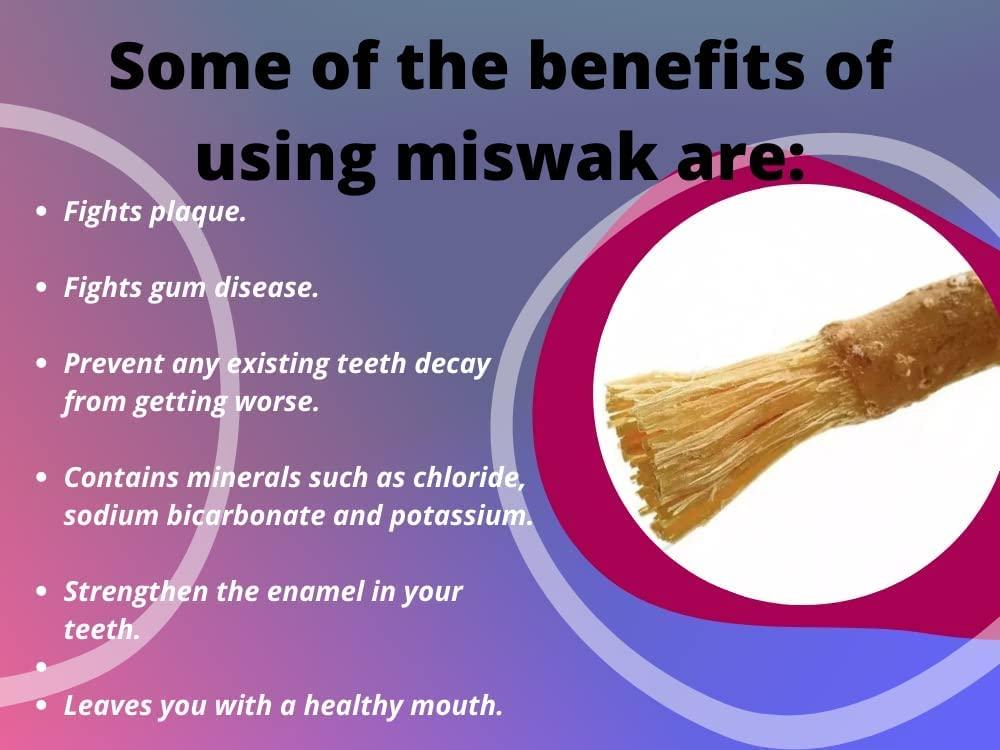 Billion Deals Natural Traditional Miswak (sewak) Peelu Chewing Stick Toothbrush for Whiter Teeth (3)