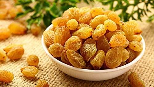 RNN RNN Premium Dried Golden Raisin | Dried Indian Yellow Kishmish, Pilli Kishmish | (250)