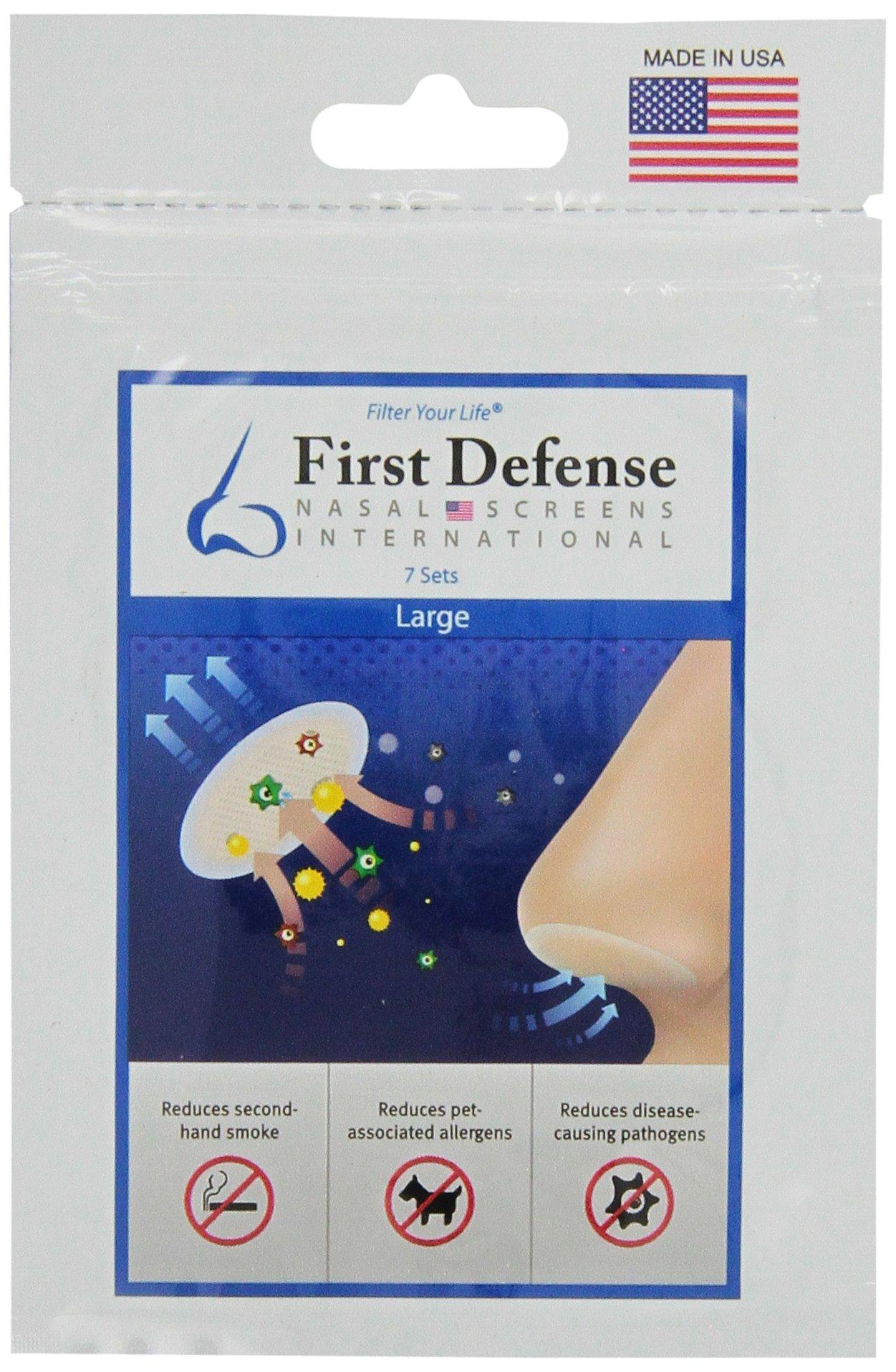 First Defense First Defense Nasal Screens, 7-Sets Per Pack